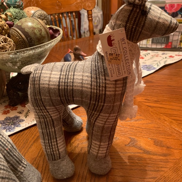 Flannel plush Reindeer Set of 2 🦌 - Picture 4 of 9